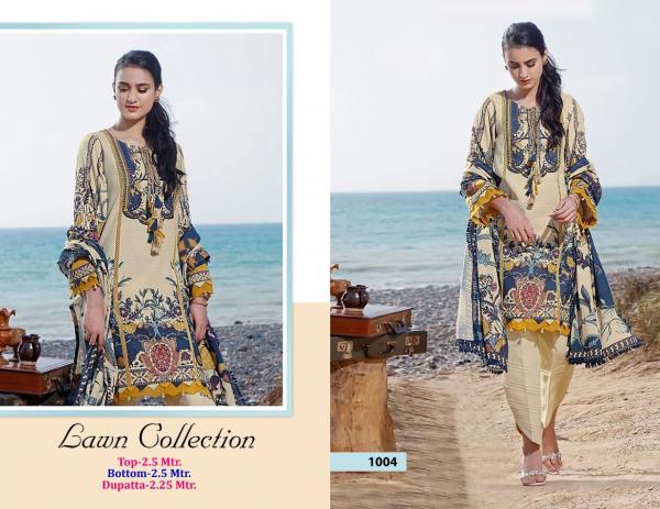 Apna Zara Shahjahan 1 Karachi Cotton Designer Dress Material Collection 